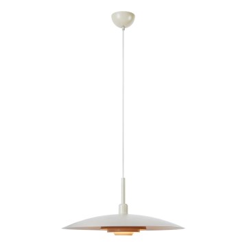 Markslöjd 108877 - Lámpara colgante con cable PINY 1xE27/60W/230V Ø 57 cm beige