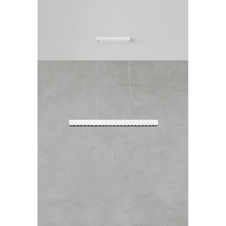 Markslöjd 108892 - Lámpara colgante LED regulable de cable PLANO LED/38W/230V blanca