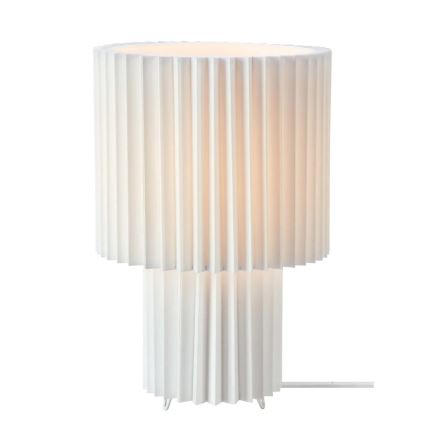 Markslöjd 108895 - Lámpara de mesa CATIS 1xE27/60W/230V 32 cm blanca