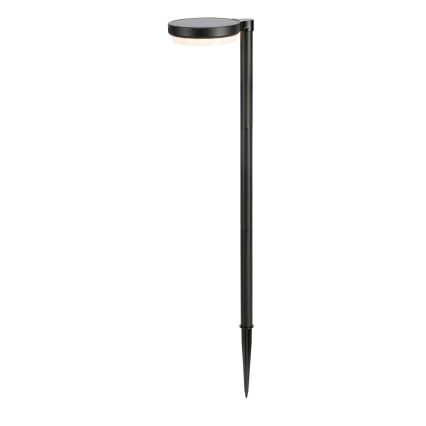 Markslöjd 108953 - Lámpara solar LED regulable FRAME LED/2W/3,7V 4000 mAh IP44 negra