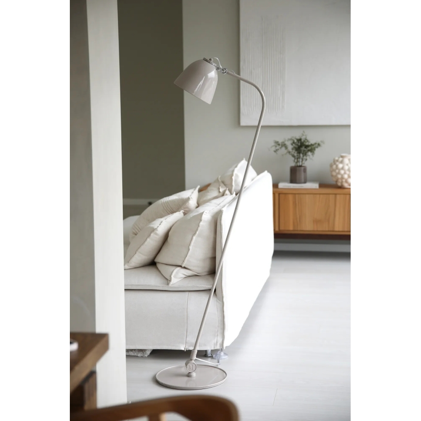 Markslöjd 108966 - Lámpara de pie TILT 1xE27/60W/230V gris