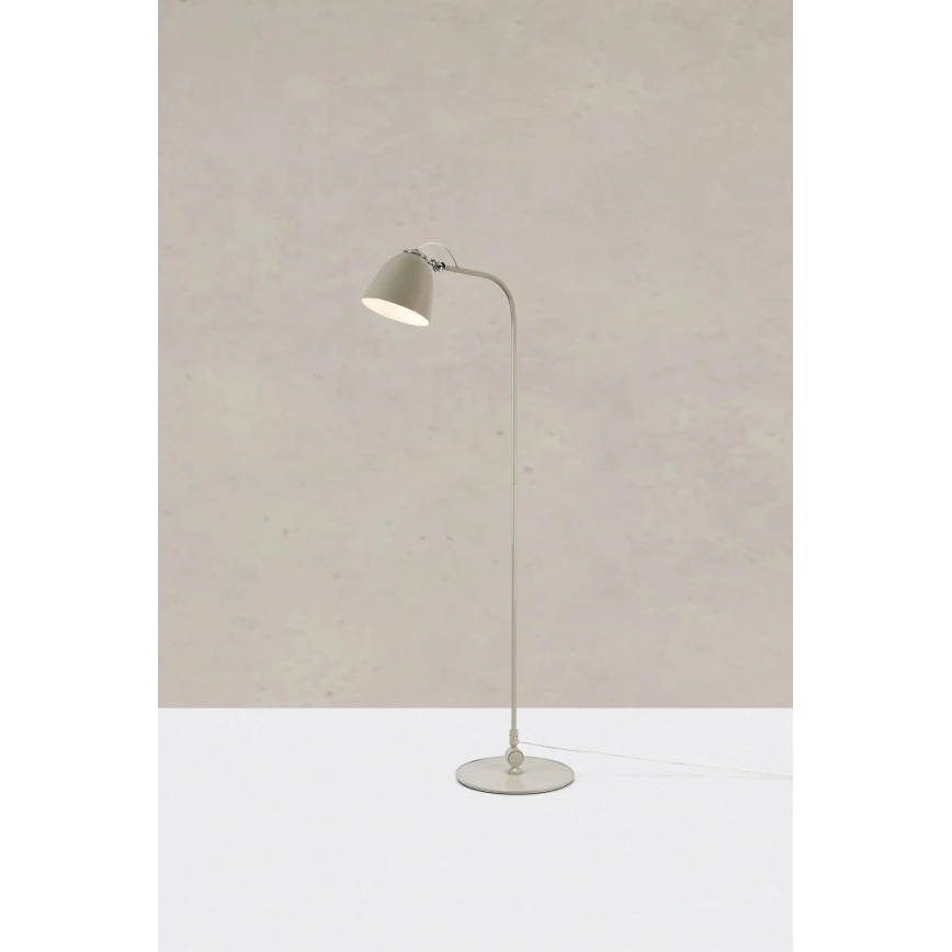Markslöjd 108966 - Lámpara de pie TILT 1xE27/60W/230V gris