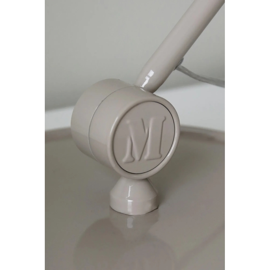 Markslöjd 108966 - Lámpara de pie TILT 1xE27/60W/230V gris