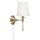 Markslöjd 108968 - Lámpara de pared MANOR 1xE14/40W/230V blanca/latón