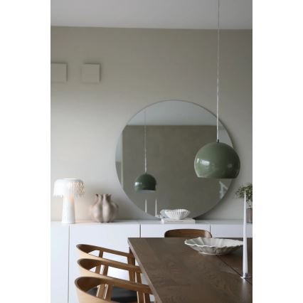Markslöjd 108988 - Lámpara colgante con cable POP 1xE27/40W/230V Ø 28 cm verde