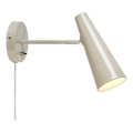 Markslöjd 108992 - Aplique de pared PEAK 1xE14/40W/230V gris