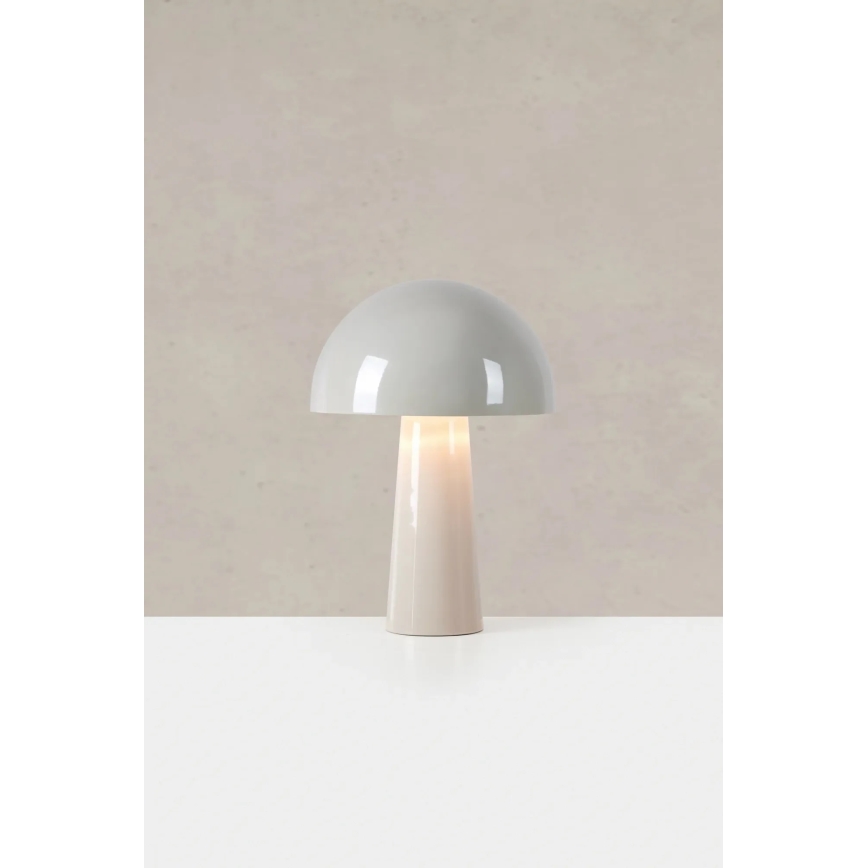 Markslöjd 108993 - Lámpara de mesa MANTAR 1xE14/40W/230V gris