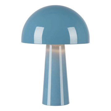 Markslöjd 108994 - Lámpara de mesa MANTAR 1xE14/40W/230V azul