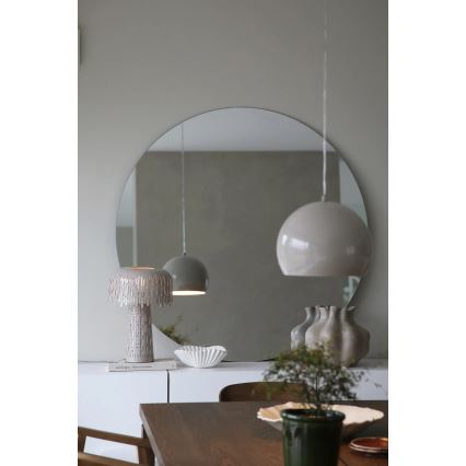 Markslöjd 109005 - Lámpara de mesa VERBERA 1xE14/40W/230V gris