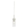Markslöjd 109013 - Lámpara colgante con cable TIBIA 1xE14/40W/230V transparente/latón