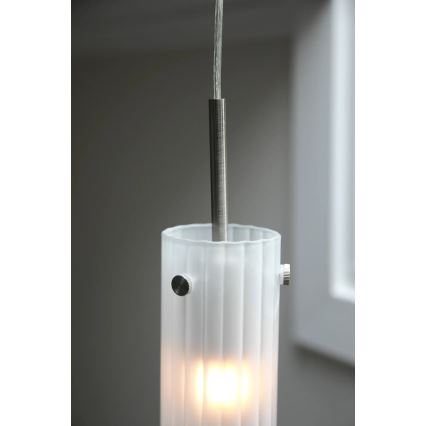 Markslöjd 109014 - Lámpara suspendida en cable TIBIA 1xE14/40W/230V, latón