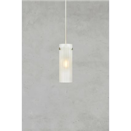 Markslöjd 109014 - Lámpara suspendida en cable TIBIA 1xE14/40W/230V, latón
