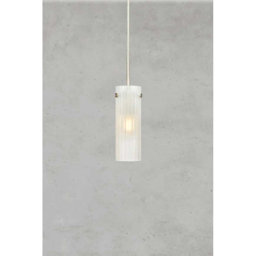 Markslöjd 109014 - Lámpara suspendida en cable TIBIA 1xE14/40W/230V, latón