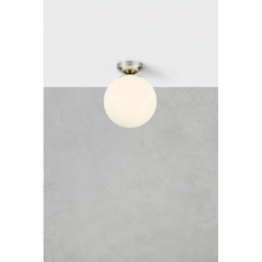 Markslöjd 109024 - Luminaria de techo para baño STINTINO 1xE14/40W/230V IP44 cromo mate