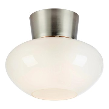 Markslöjd 109025 - Lámpara de techo MALAGA 1xE27/40W/230V Ø 25 cm, acabado cromo mate