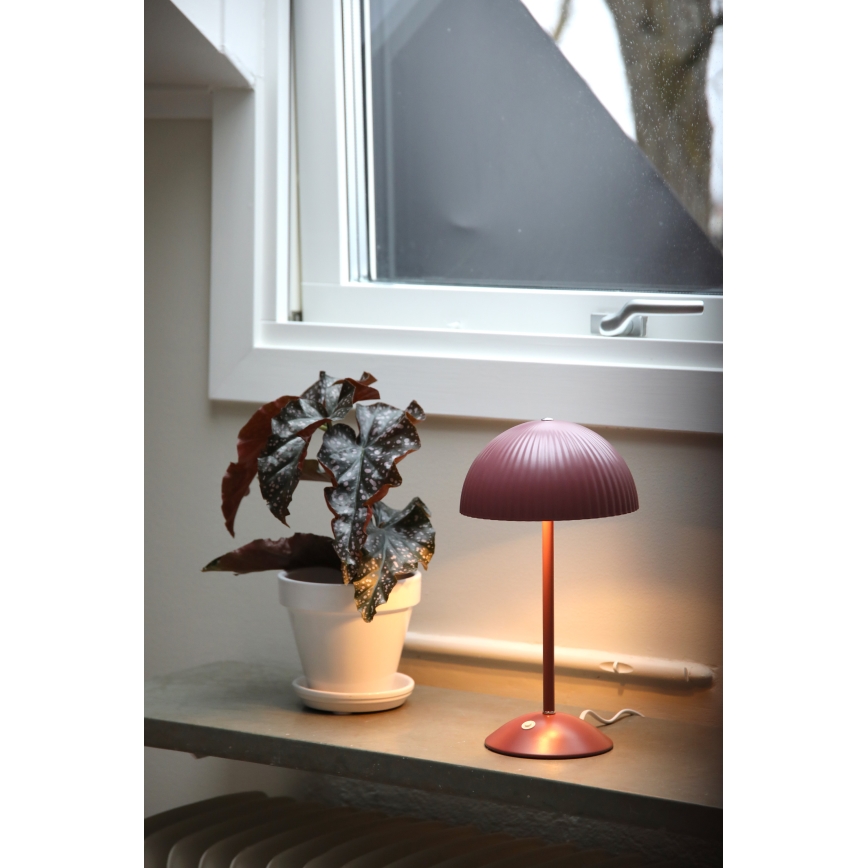 Markslöjd 109142 - Lámpara de sobremesa ZIN 2xG9/20W/230V rosa