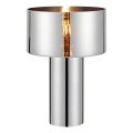 Markslöjd 109144 - Lámpara de sobremesa CORIN 1xE27/60W/230V cromo brillante
