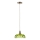 Markslöjd 109177 - Lámpara colgante con cable KURAGE 1xE27/40W/230V latón/verde ahumado