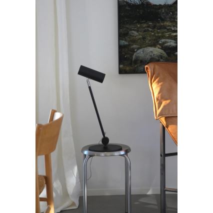 Markslöjd 109183 - Lámpara LED regulable de sobremesa ARLO LED/4,9W/230V negra