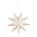 Markslöjd 700319 - Decoración navideña SOLVALLA 1xE14/25W/230V color blanco 45 cm