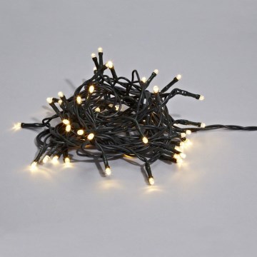 Markslöjd 702565 - Guirnalda LED para exterior SKEN, 200 LEDs, 15 m, IP44, blanco cálido