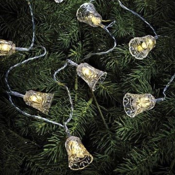 Markslöjd 703237 - Cadena de luces LED para Navidad BELL 10xLED 2,1m