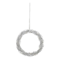 Markslöjd 703442 - Decoración navideña LED JULLE 30xLED/0,03W/3xAA plateada