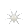 Markslöjd 704418 - Decoración navideña SOLVALLA 1xE14/25W/230V plateada 100 cm