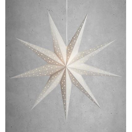 Markslöjd 704418 - Decoración navideña SOLVALLA 1xE14/25W/230V plateada 100 cm