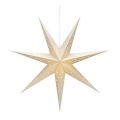 Markslöjd 704420 - Decoración navideña SOLVALLA 1xE14/25W/230V dorada 75 cm