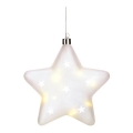 Markslöjd 704489 - Decoración navideña LED LISETTE 10xLED/0,3W/3xAA estrella