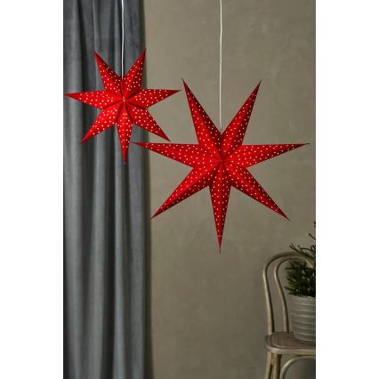 Markslöjd 705608 - Decoración navideña LED BLINK LED/0,2W/3xAA Ø 45 cm roja
