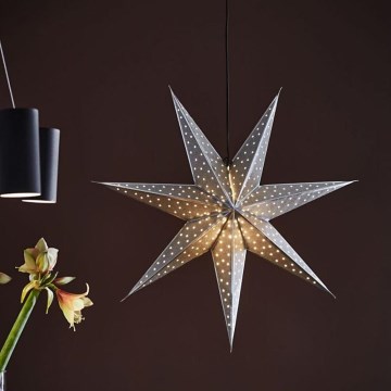 Markslöjd 705769 - Decoración de Navidad GLITTER 1xE14/25W/230V diá. 45 cm plata