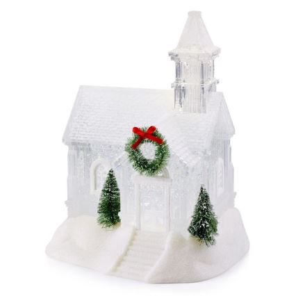 Markslöjd 705820 - Decoración LED de Navidad CHAPELLE LED/0,9W/3xAA capilla