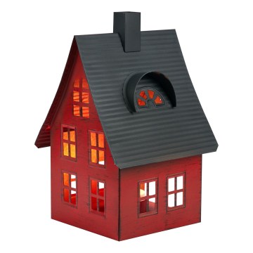 Markslöjd 706367 - LED Decoración navideña LUTON LED/0,1W/1xCR2032 rojo/negro