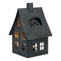 Markslöjd 706368 - decoración navideña LED LUTON LED/0,1W/1xCR2032 negra