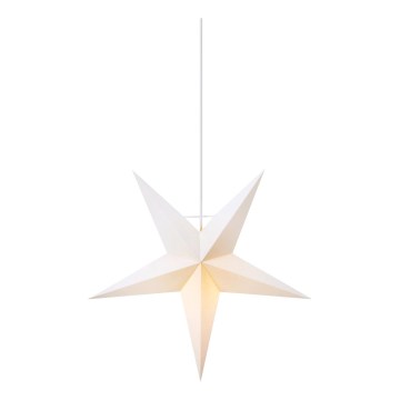 Markslöjd 706423 - Decoración navideña ORION 1xE14/6W/230V, Ø 42 cm, blanca