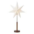 Markslöjd 706493 - Decoración navideña recargable LED NOELLA LED/0,5W/3,7V 2000 mAh marrón/blanco