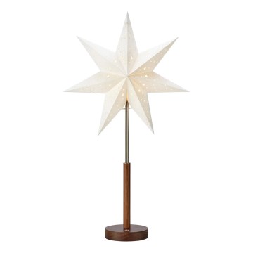 Markslöjd 706493 - Decoración navideña recargable LED NOELLA LED/0,5W/3,7V 2000 mAh marrón/blanco