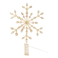 Markslöjd 706556 - Estrella LED de Navidad para árbol GLINA LED/2,16W/2xAA dorada
