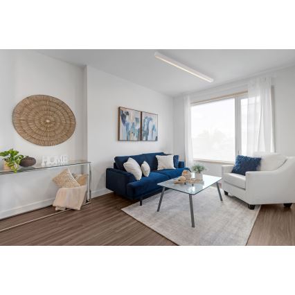 MAXLIGHT C0124 - Plafón LED LINEAR LED/18W/230V 57 cm blanco