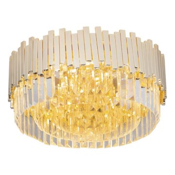 MAXLIGHT C0165 - Plafón TREND 8xE14/40W/230V diá. 45 cm dorado
