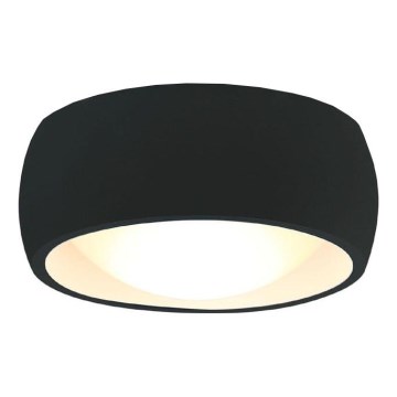 MAXLIGHT C0204 - Plafón LED de baño KODAK LED/8W/230V diá. 10,8 cm IP44 negro