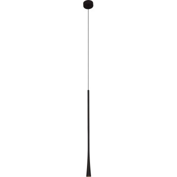 MAXLIGHT P0373 - Lámpara LED colgante CAFÉ LED/7W/230V diá. 3 cm negro