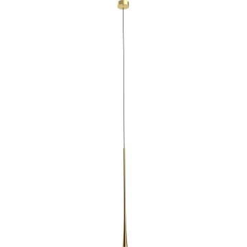 MAXLIGHT P0485 - Lámpara LED colgante CAFÉ LED/7W/230V diá. 3 cm dorado