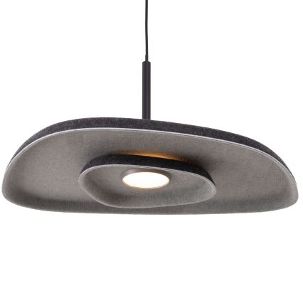 MAXLIGHT P0560 - Lámpara LED colgante DEUX LED/5W/230V negro
