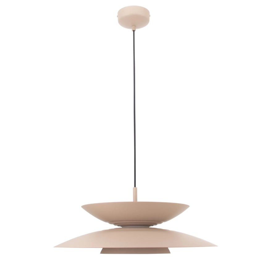 MAXLIGHT P0698 - Lámpara colgante LED con cable MAYUMI LED/12W/230V Ø 50 cm CRI 96 beige