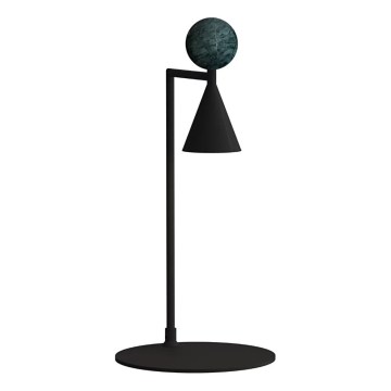 MAXLIGHT T0069 - Lámpara de mesa LED BINGO LED/12W/230V CRI 92 negra/verde
