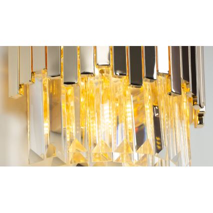 MAXLIGHT W0251 - Aplique TREND 3xG9/40W/230V dorado