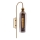 MAXLIGHT W0333 - Lámpara de pared CAMPANILA 1xE27/40W/230V latón/gris